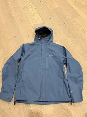 Marmot Men's Minimalist GORE-TEX Waterproof Rain Jacket Blue Large